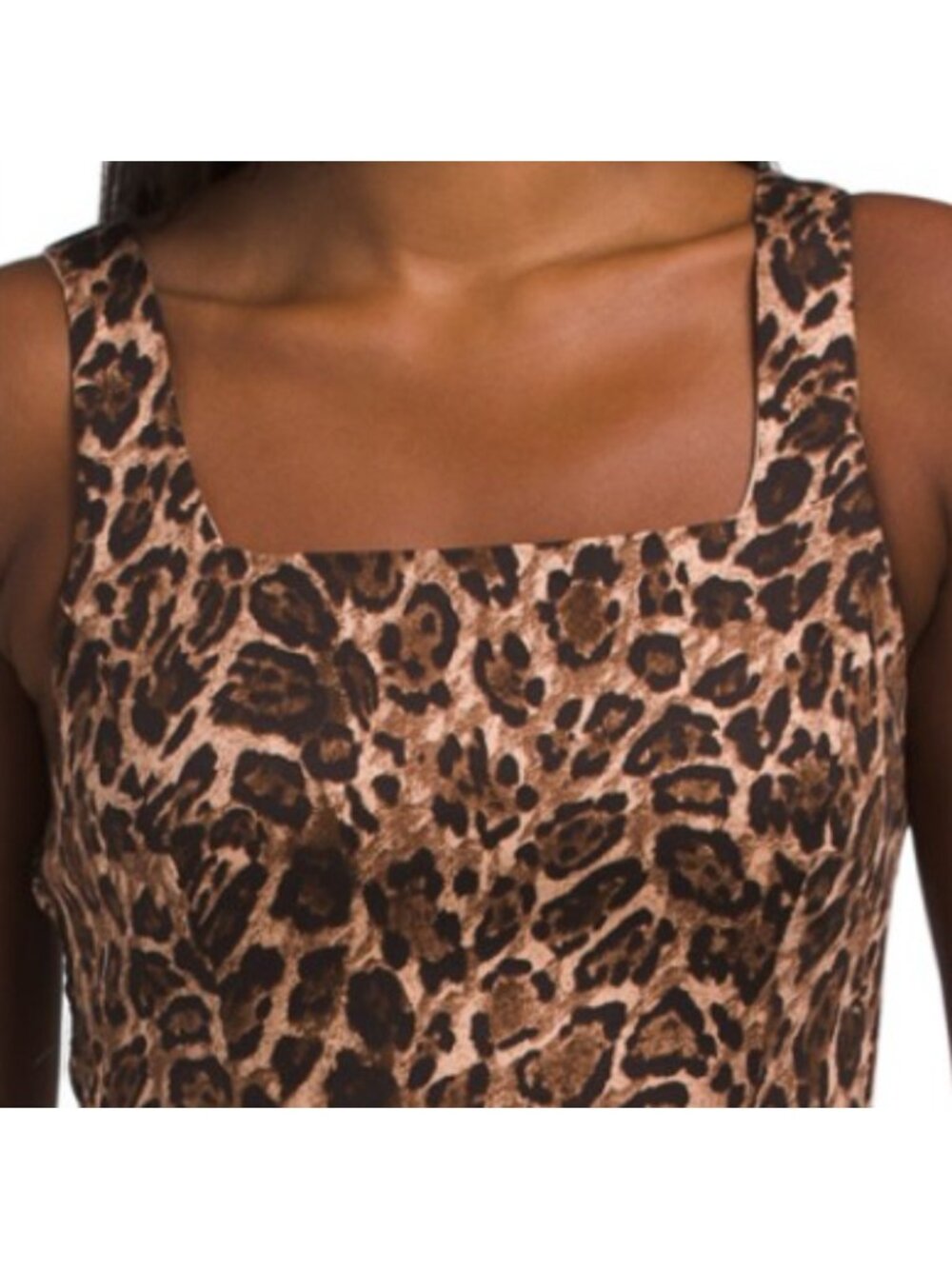 THIRTY THIRTY Leopard Print Bubble Hem Mini Dress - Picture 3 of 4